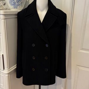 Zara Black Classic Coat